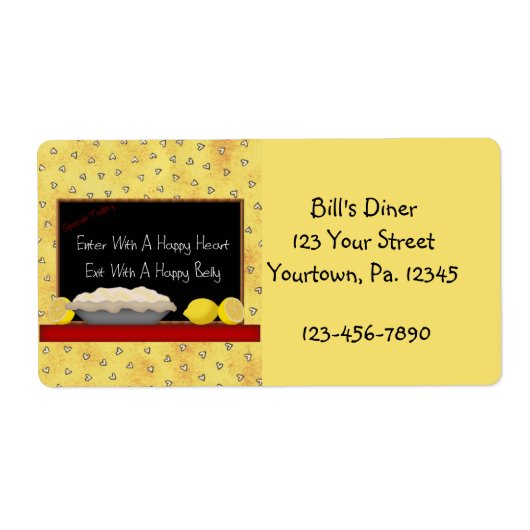 ハッピーハートハッピーベリーラベル ラベル (正面)