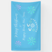 ハッピーハートバナー 横断幕 (縦)