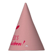 ハッピーハートSweet sixteen誕生日 パーティーハット (右)