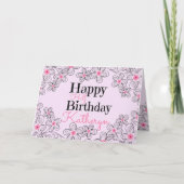 ハッピーハーフ誕生日カード シーズンカード (正面)