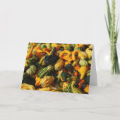 ハッピーハーベストグルズグリーティングカード カード (裏面)