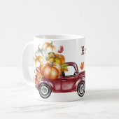 ハッピーハーベスト水彩コーヒーマグ コーヒーマグカップ (正面左)