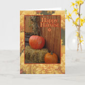 ハッピーハーベスト カード (黄色い花)