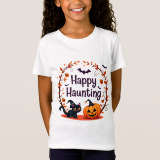 ハッピーハーンハロウィーンデザイン Tシャツ