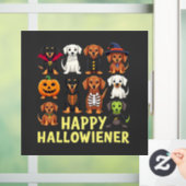 ハッピーハ不気味ロウィーンドッグウィーナー ウィンドウサイン (ホーム)