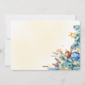 ハッピーハolidaysカード シーズンカード (裏面)