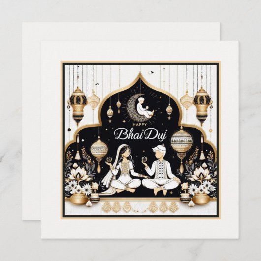 ハッピーバイドゥジ カード (正面/裏面)