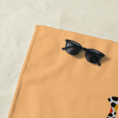 ハッピーバイブルバース聖なる書物、 経典引用文 ビーチタオル (インサイチュ)