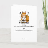 ハッピーバグパイプの日 | 11月19日 カード (裏面)