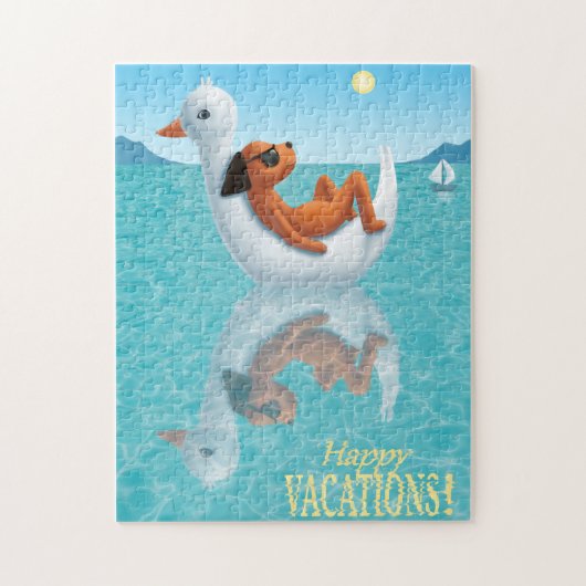 ハッピーバケーション! ジグソーパズル (縦)