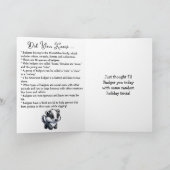 ハッピーバジャーの日 - 10月6日 カード (内部)