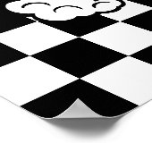 ハッピーバスタイムブラックラブラドールペットサロン ポスター (角)