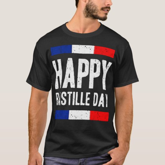 ハッピーバスティーユ Tシャツ (正面)