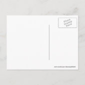 ハッピーバセットハウンドイースターグリーティングポストカード シーズンポストカード (裏面)