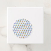 ハッピーバタフライベビーシャワーメッセージカード フェイバータグ (インサイチュ)