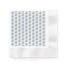 ハッピーバタフライベビーシャワー紙ナプキンス