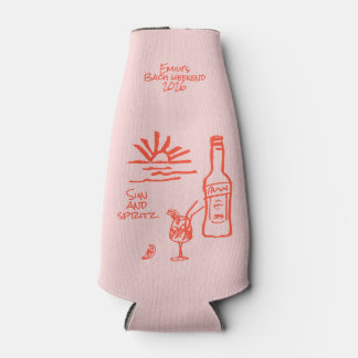 ハッピーバチェロレッテ太陽とスプリッツの招待状 ボトルクーラー