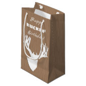 ハッピーバックイン誕生日狩り スモールペーパーバッグ (正面アングル)