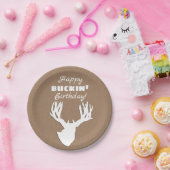 ハッピーバックイン誕生日狩り ペーパープレート (パーティー)