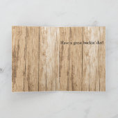 ハッピーバックイン60誕生日狩り カード (内部)