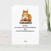 ハッピーバッジャー・デー - 10月6日 カード (裏面)