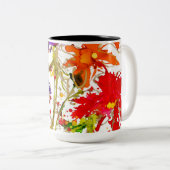 ハッピーバテ感じングマグ ツートーンマグカップ (正面右)