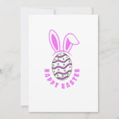 ハッピーバニーイースターエッグ サンキューカード (正面)