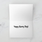 ハッピーバニーデー！ カード (内部)