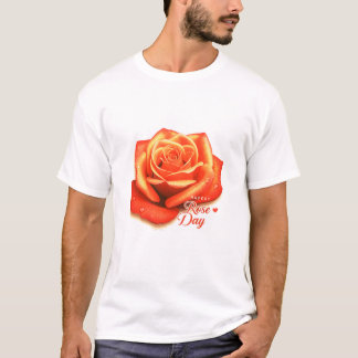 「ハッピーバラデー2025 🌹 | 恋に咲き始める Tシャツ