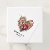 ハッピーバレンタインのバラ結婚ズ フェイバータグ (インサイチュ)