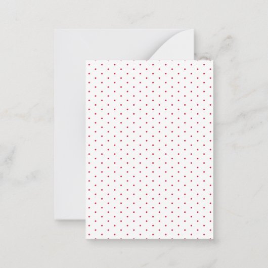 ハッピーバレンタインの日，赤ピンクの虹の休日 ノートカード (裏面)