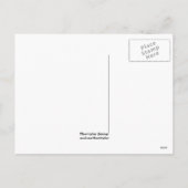 ハッピーバレンタインの特別な友人はがきに シーズンポストカード (裏面)