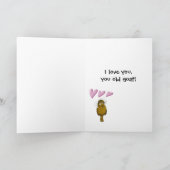 ハッピーバレンタインオールドヤギ シーズンカード (内部)