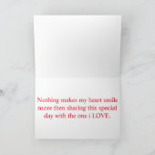 ハッピーバレンタインカード シーズンカード (内部)