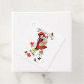 ハッピーバレンタインガール&バードヴィンテージギフトラベル フェイバータグ (インサイチュ)