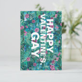 ハッピーバレンタインゲイ 招待状 (スタンド正面)