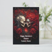 ハッピーバレンタインズフォーエバースカルラブ サンキューカード (スタンド正面)