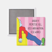 ハッピーバレンタインデおもしろいー マグネット (正面/裏面)