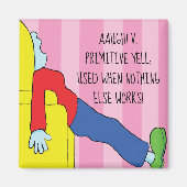 ハッピーバレンタインデおもしろいー マグネット (正面)