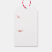 ハッピーバレンタインデイグリッシュブルドッグ ギフトタグ (裏面)