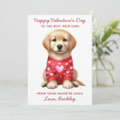 ハッピーバレンタインデーからドッゴールデン・レトリバー シーズンカード (スタンド正面)