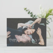 ハッピーバレンタインデーかわいいフォトカード シーズンカード (スタンド正面)