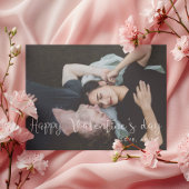 ハッピーバレンタインデーかわいいフォトカード シーズンカード