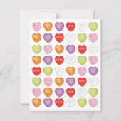 ハッピーバレンタインデーかわいい子ども教室 シーズンカード (正面)