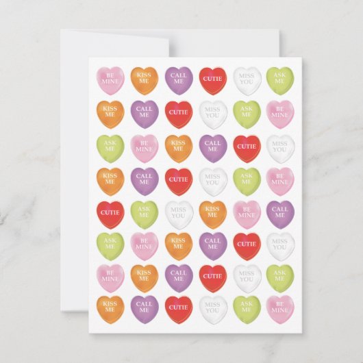 ハッピーバレンタインデーかわいい子ども教室 シーズンカード (正面)