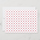 ハッピーバレンタインデーかわいい格言カップルのバレンタイン ノートカード (裏面)