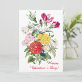 ハッピーバレンタインデーのグリーティングカード シーズンカード (スタンド正面)