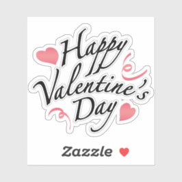 ハッピーバレンタインデーのシール シール