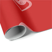 ハッピーバレンタインデーのラブパターン ラッピングペーパー (ロールコーナー)