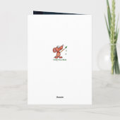 ハッピーバレンタインデーの世界を空にする カード (裏面)